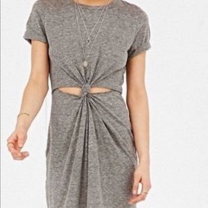 Urban Outfitters Honey Punch mini dress grey
